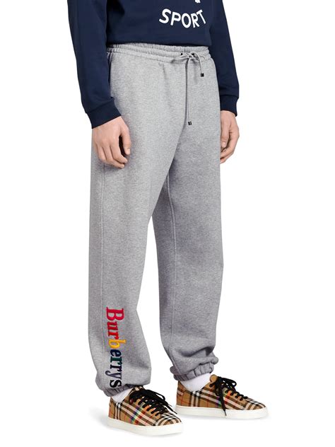 burberry rainbow track pants mens|Burberry sweatpants men's.